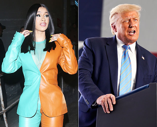 Cardi B Donald Trump