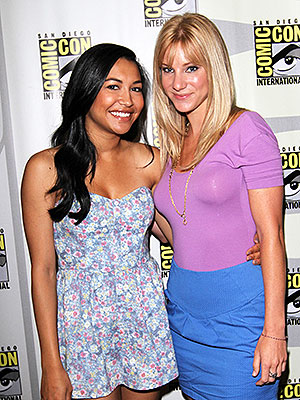 Naya Rivera Heather Morris