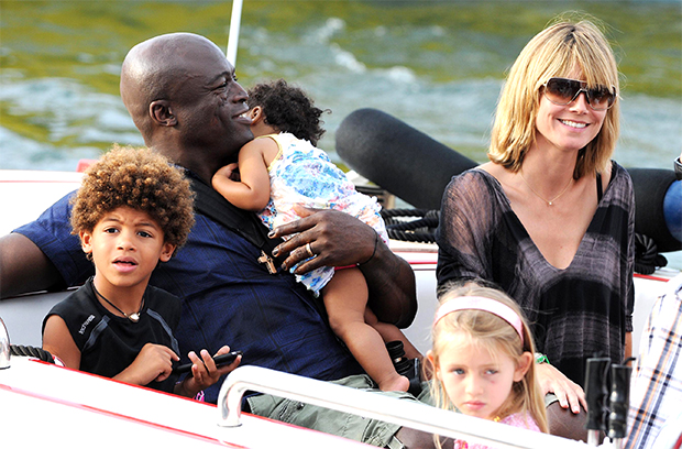 Heidi Klum and Seal