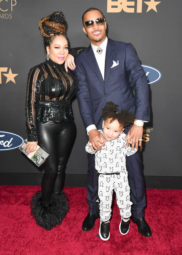 T.I., Tiny and Heiress Harris