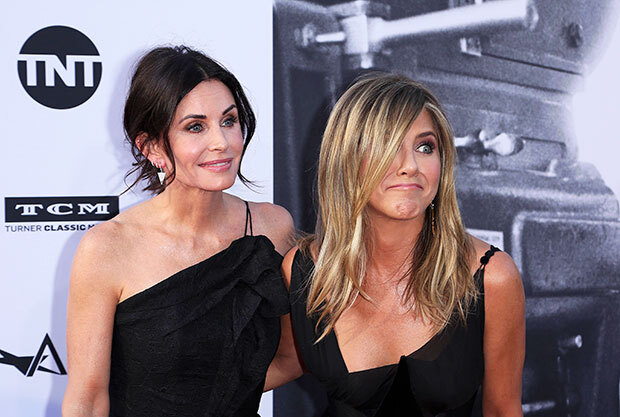 Courteney Cox and Jennifer Aniston