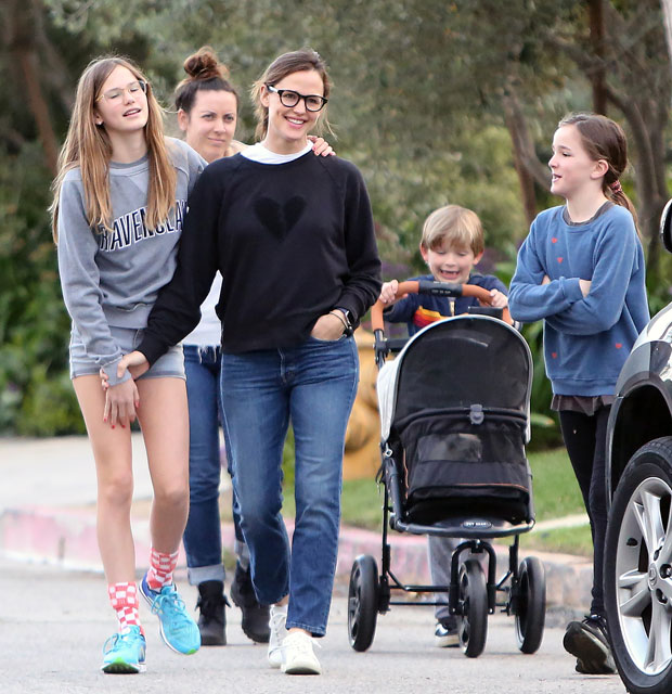 Jennifer Garner and Kids