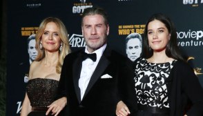 Kelly Preston, John Travolta, Ella Travolta