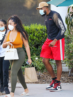 Jordyn Woods & Karl-Anthony Towns