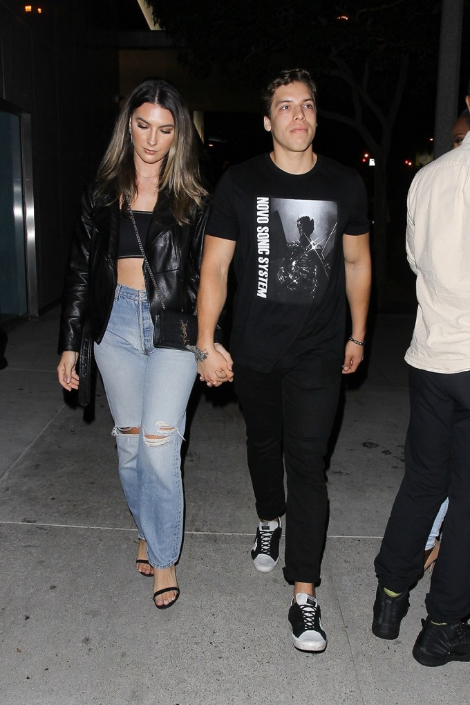 Joseph Baena & GF Nicky Dodaj Hold Hands