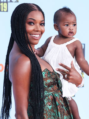 Gabrielle Union & daughter Kaavia James