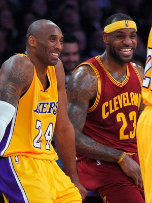 LeBron James Kobe Bryant