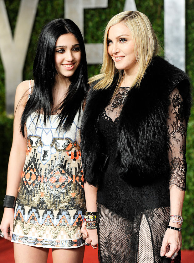 Madonna and Lourdes Leon