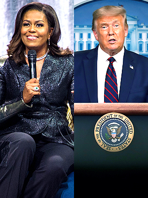Michelle Obama Donald Trump