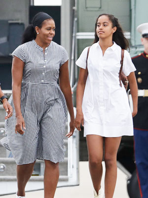 Michelle Obama Malia Obama