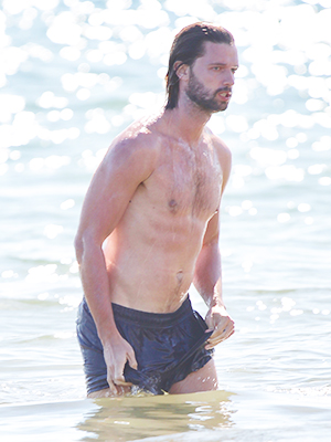 Patrick Schwarzenegger in Laguna Beach