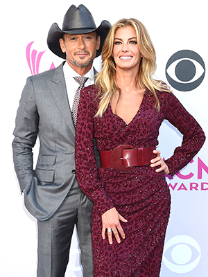 Tim McGraw & Faith Hill ACM Awards