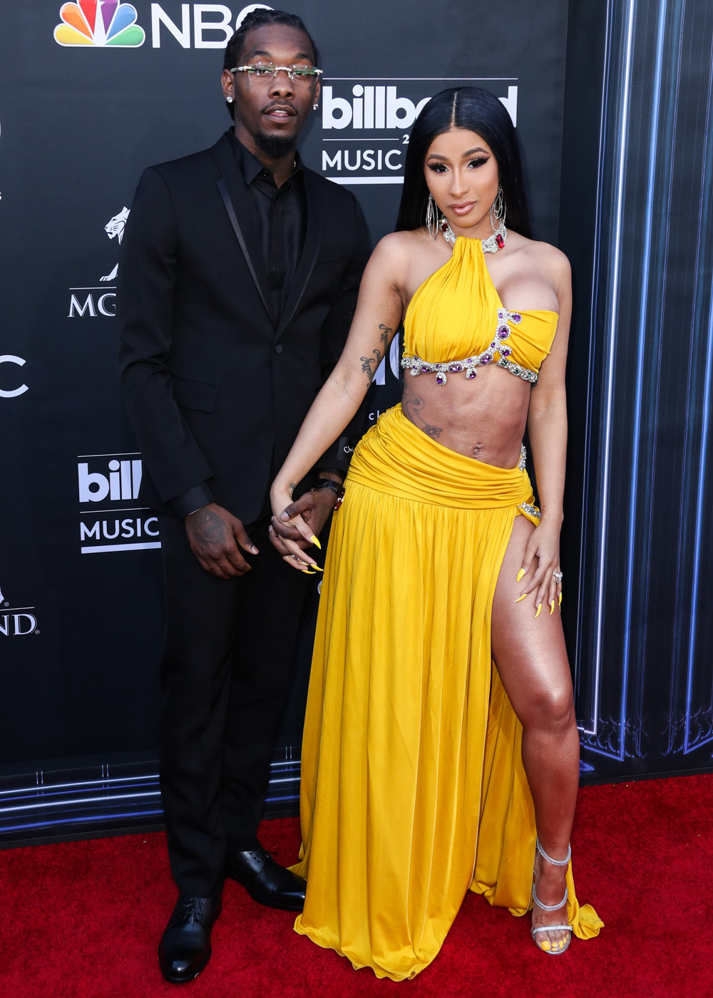 LAS VEGAS, NEVADA, USA - MAY 01: 2019 Billboard Music Awards held at the MGM Grand Garden Arena on May 1, 2019 in Las Vegas, Nevada, United States. 01 May 2019 Pictured: Offset, Cardi B. Photo credit: Xavier Collin/Image Press Agency / MEGA TheMegaAgency.com +1 888 505 6342 (Mega Agency TagID: MEGA410030_001.jpg) [Photo via Mega Agency]