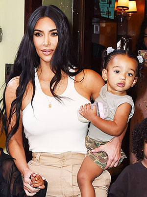 Kim Kardashian & Chicago West