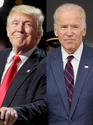 Donald Trump Joe Biden