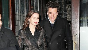 Felicity Jones and Charles Guard