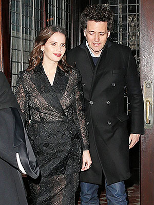 Felicity Jones and Charles Guard