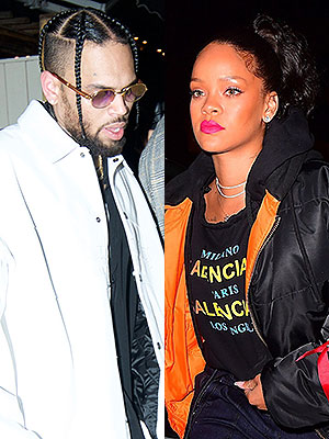 Chris Brown and Rihanna