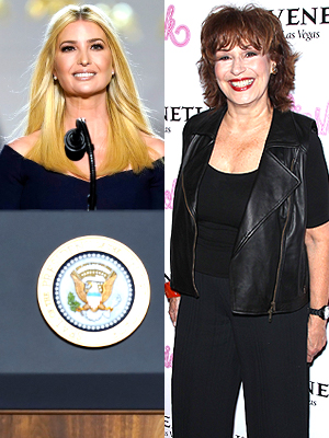 Ivanka Trump and Joy Behar