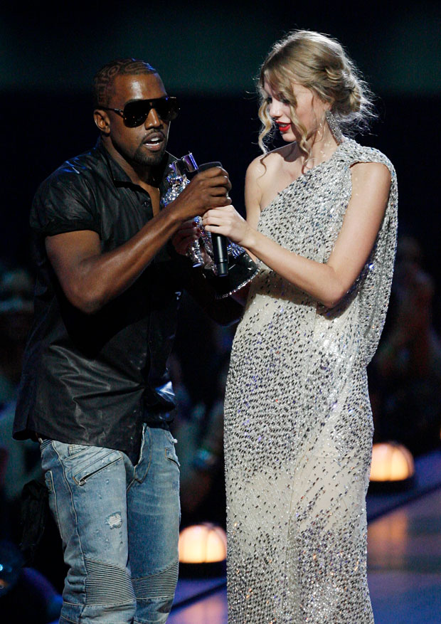 Kanye West and Taylor Swift