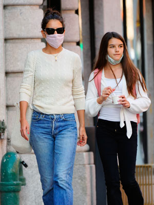 Katie Holmes and Suri Cruise