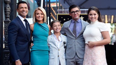 Kelly Ripa & her family