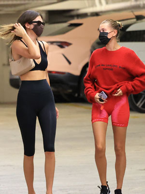 Kendall Jenner & Hailey Baldwin