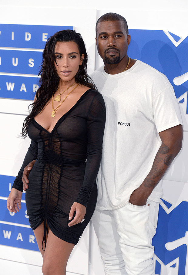 Kim Kardashian and Kanye West