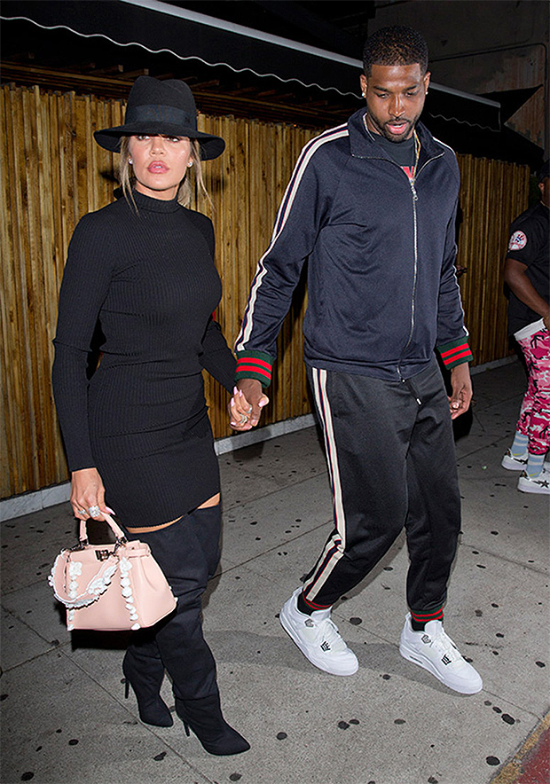 Khloe Kardashian and Tristan Thompson