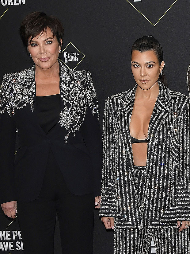 Kris Jenner, Kourtney Kardashian