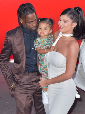 Kylie Jenner, Travis Scott, Stormi Webster