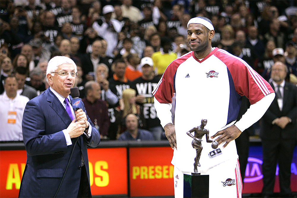 David Stern, LeBron James