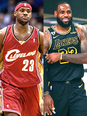 LeBron James: Then Vs. Now