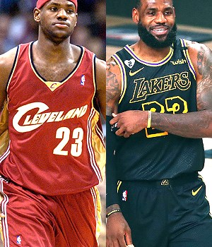 LeBron James: Then Vs. Now