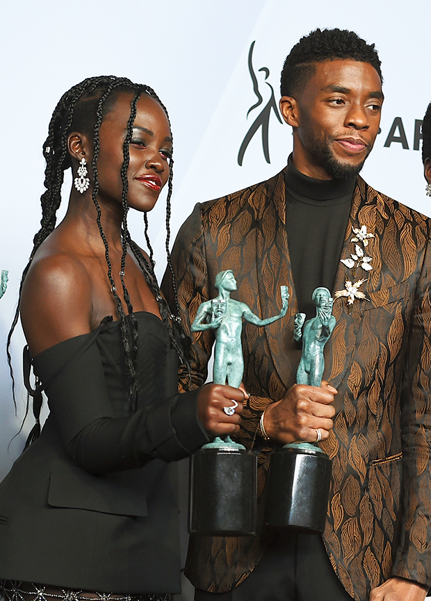 Lupita Nyong'o, Chadwick Boseman