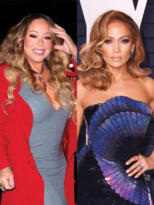Mariah Carey and Jennifer Lopez