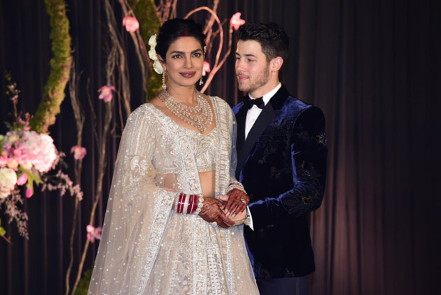 Priyanka Chopra and Nick Jonas pose for wedding photos in Delhi, India along with their guests and friends and family. 04 Dec 2018 Pictured: Nick Jonas, Priyanka Chopra. Photo credit: VB/MEGA TheMegaAgency.com +1 888 505 6342 (Mega Agency TagID: MEGA318596_004.jpg) [Photo via Mega Agency]