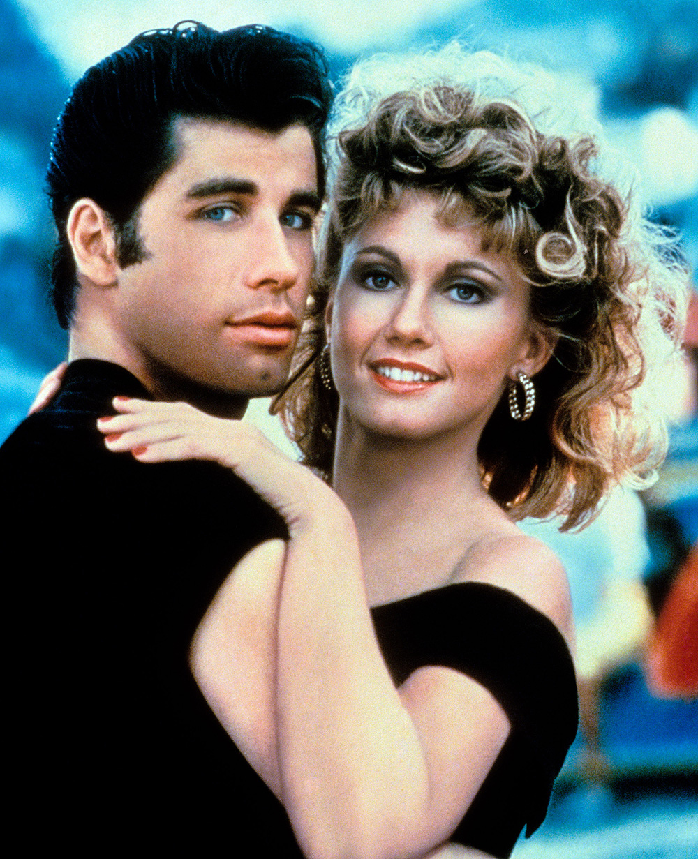 GREASE, from left: John Travolta, Olivia Newton-John, 1978. ©Paramount Pictures/Courtesy Everett Collection