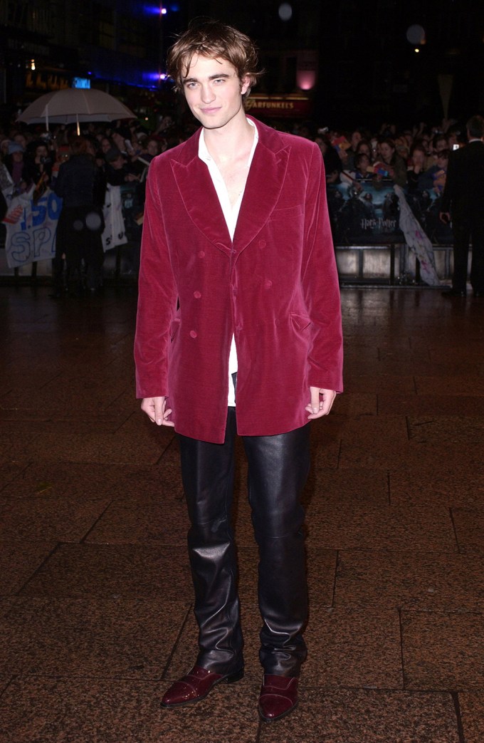 Robert Pattinson At The Premiere Of ‘Harry Potter And The Goblet Of Fire’