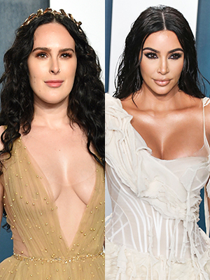 Rumer Willis Kim Kardashian