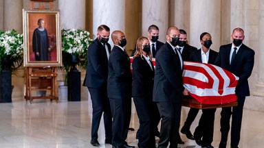 Ruth Bader Ginsburg Casket