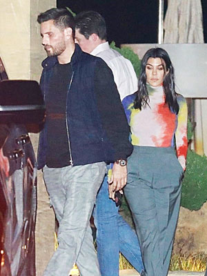 Scott Disick and Kourtney Kardashian