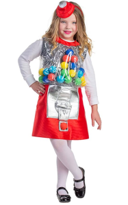 Girls Gumball Costume