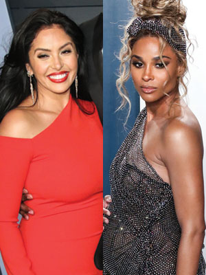Vanessa Bryant and Ciara