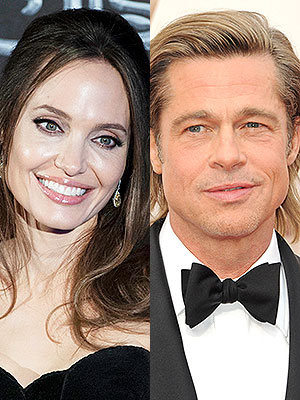 Angelina Jolie and Brad Pitt