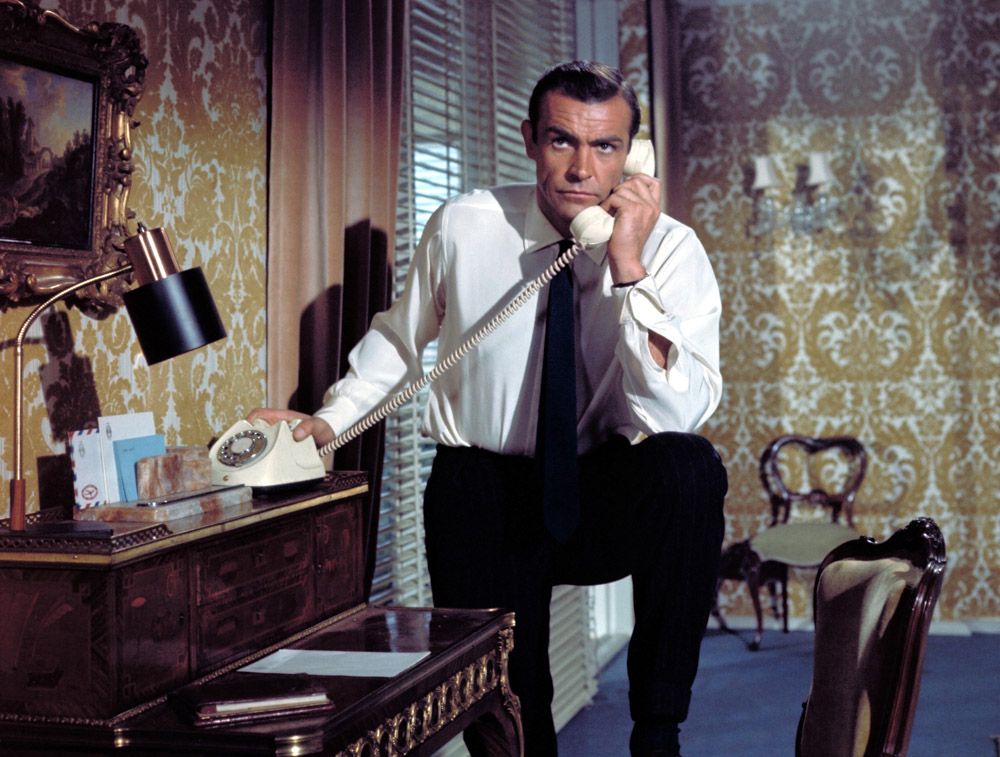 FROM RUSSIA WITH LOVE, Sean Connery, 1963.