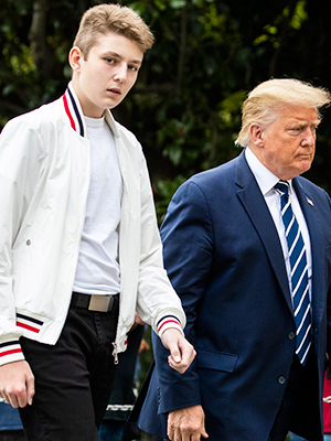 Barron & Donald Trump