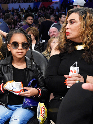 Blue Ivy Carter & Tina Knowles