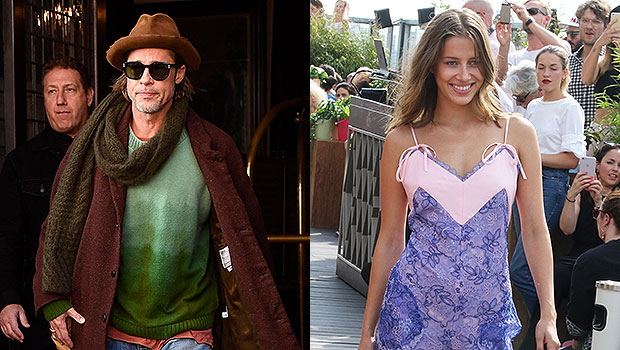 Brad Pitt and Nicole Poturalski