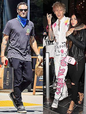 Brian Austin Green, Megan Fox, Machine Gun Kelly
